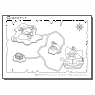 海賊・宝の地図no.2545