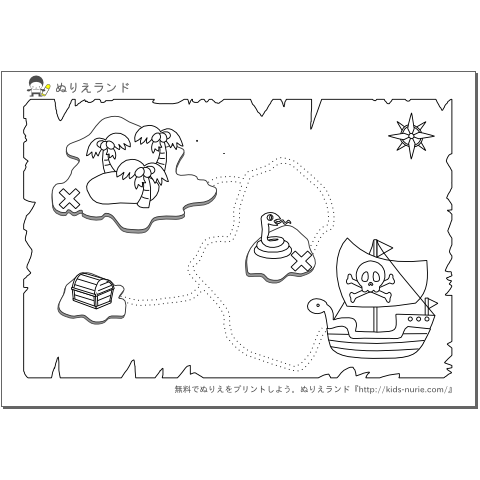 海賊・宝の地図宝の地図01
